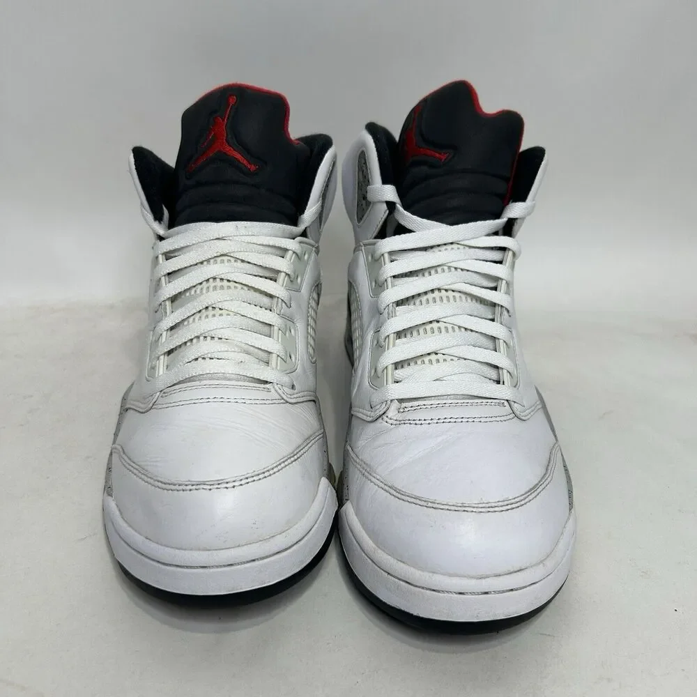 Nike Shoes Air Jordan 5 Retro “White Cement” 2024